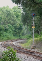 SB approach signal on the GFRR Adel-Perry line